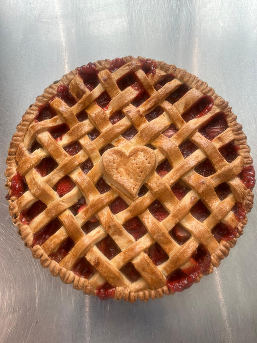 Strawberry & Rhubarb Tart