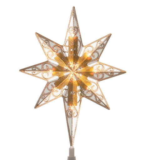 11" Bethlehem Tree Topper Dual Colour LED Lights Battery Operated (suitable for any tree)