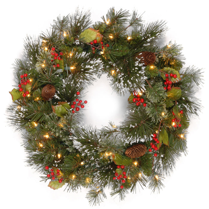 48 wreath online battery operated