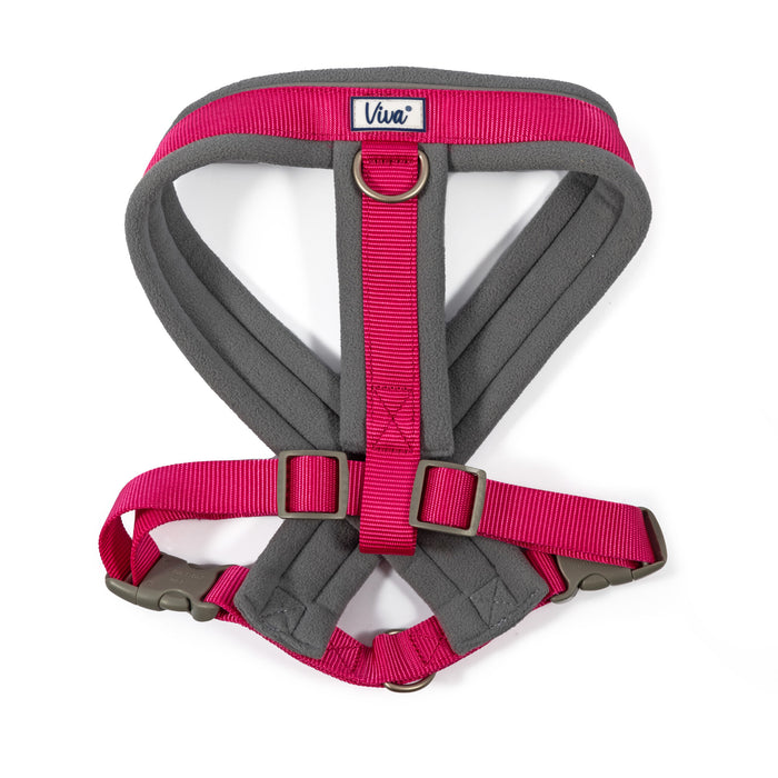 Viva Padded Harness Pink Large