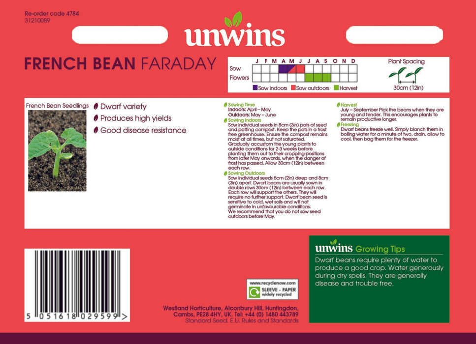 French Bean (Dwarf) Faraday