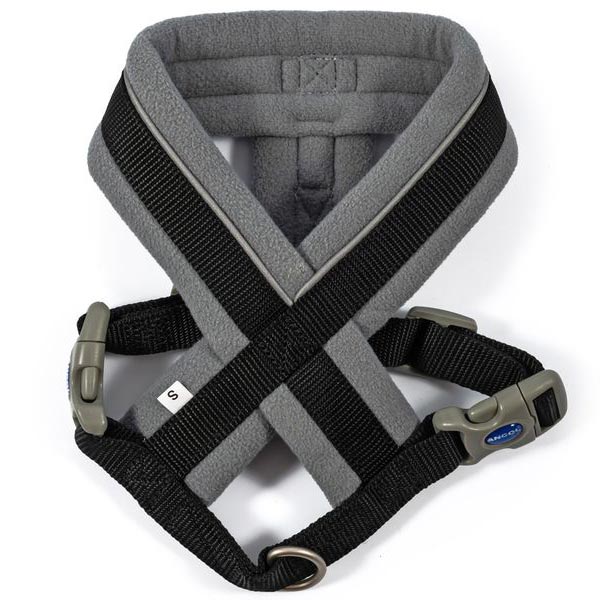 Viva Padded Harness Black Large ( 52-71cm)