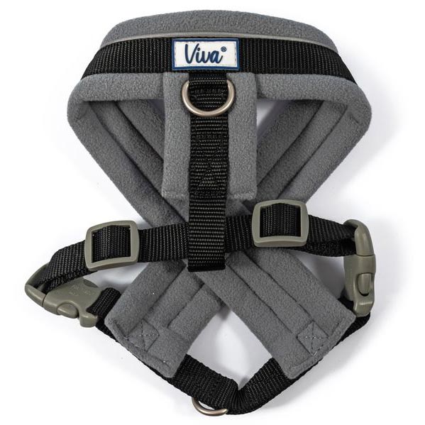 Viva Padded Harness Black Large ( 52-71cm)