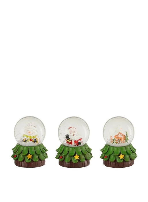 Christmas Snowglobe Figurine (H7 x D5cm)