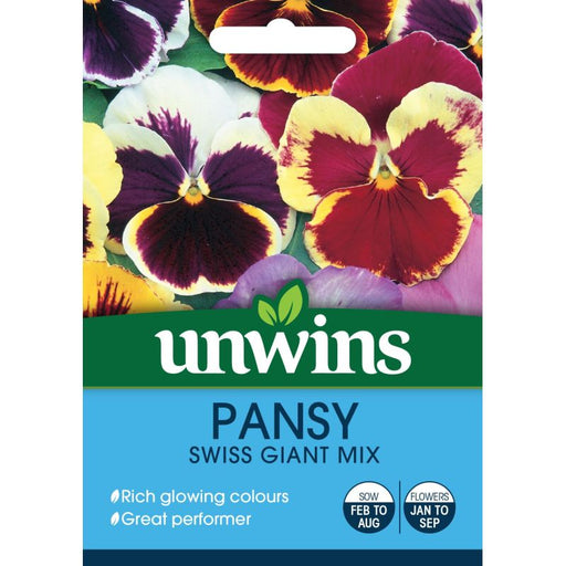 Pansy Swiss Giant Mixture