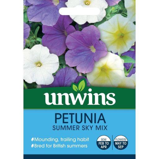 Petunia Summer Sky Mix