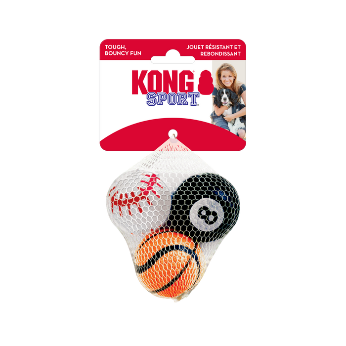 KONG Sports Ball Small 3pk