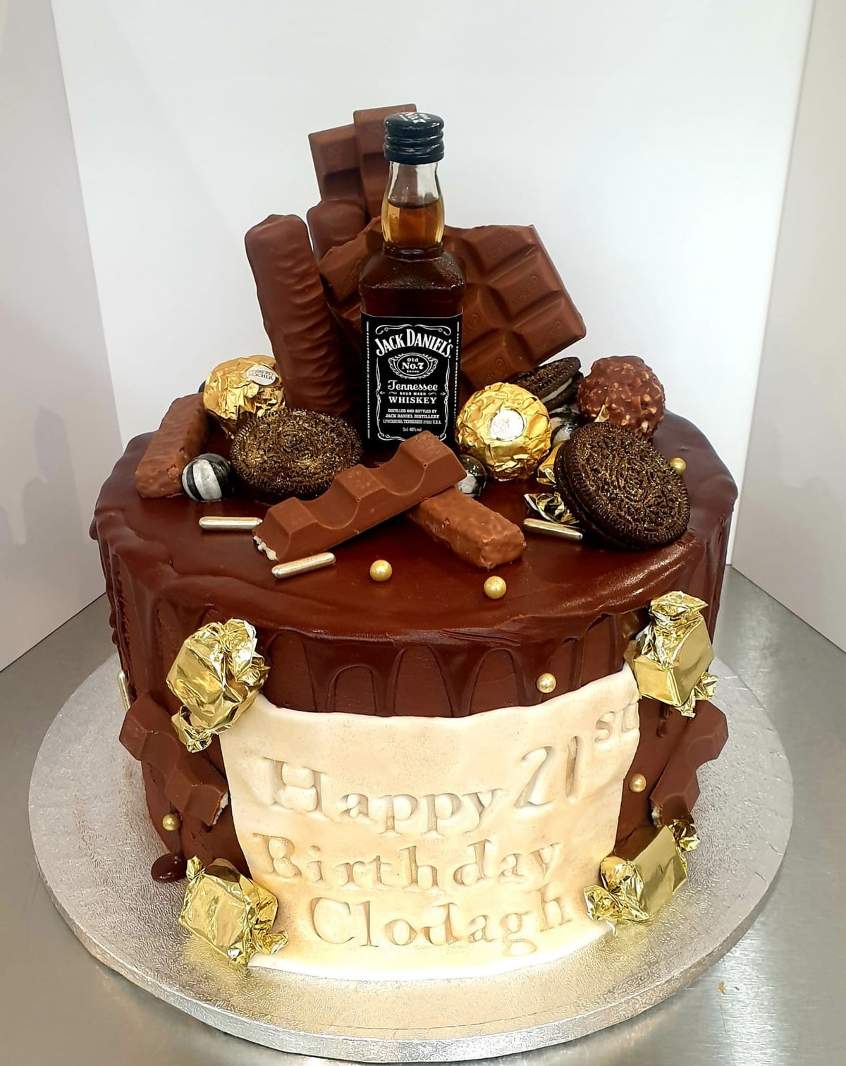 Bottle Cake Design Images (Bottle Birthday Cake Ideas) | Bottle cake, Beer  cake, Alcohol cake