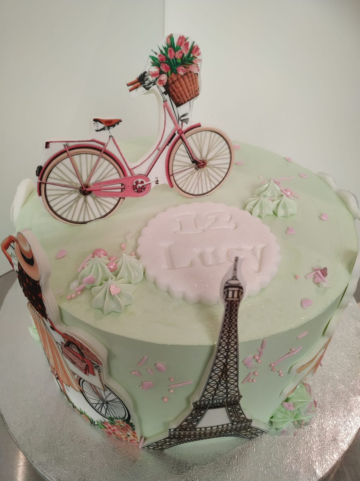 Bespoke Paris Theme Cake — Newlands Garden Centre