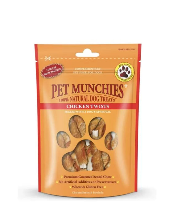 Pet Munchies Chicken Twist 80g