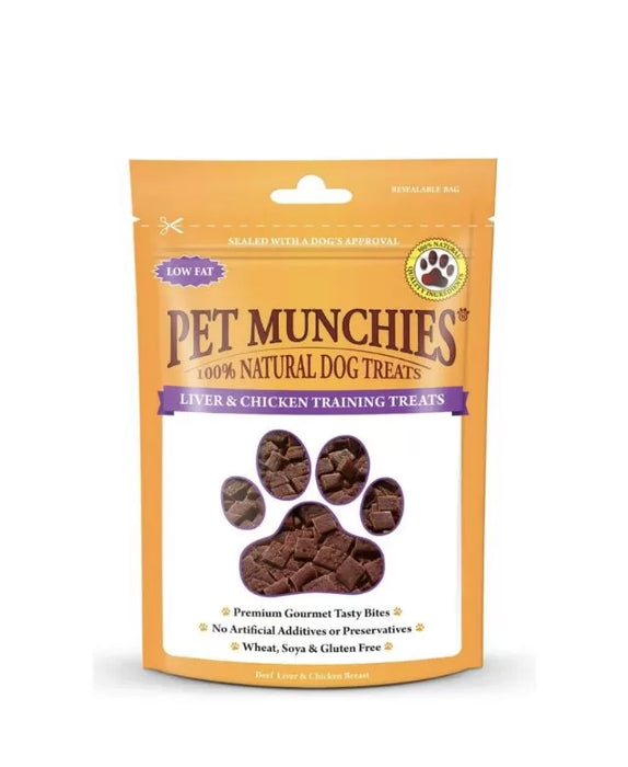 Pet Munchies Liver & Chicken Train Treats 50G