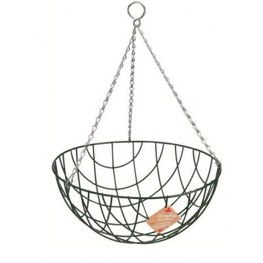 14 Inch Wire Hanging Basket with Round Bottom 35cm