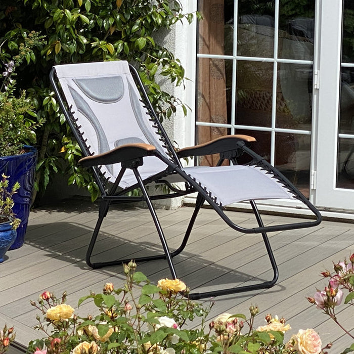 Zero gravity online garden chair